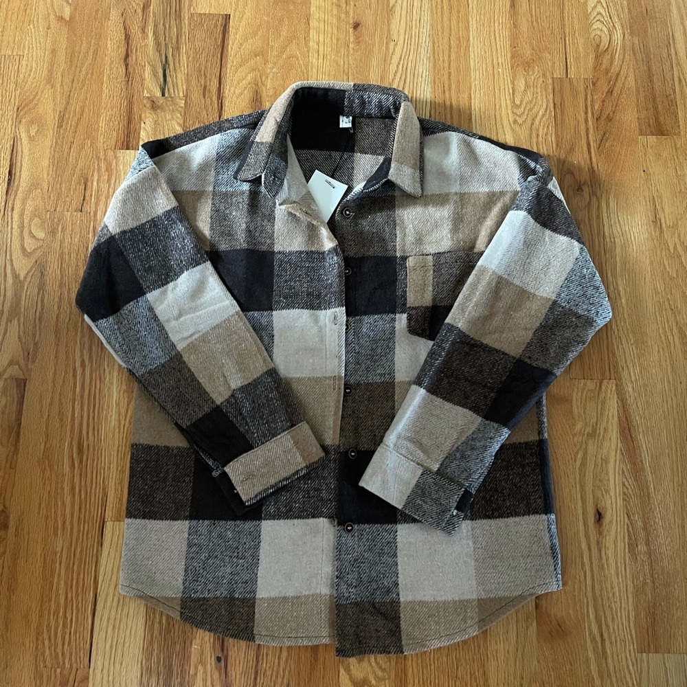 Plaid Shacket - Picture 5 of 10